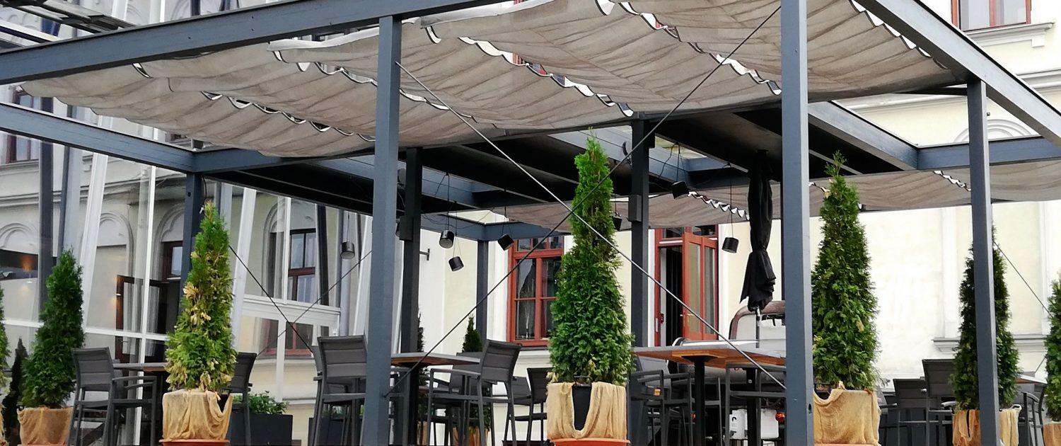 Die Gunstige Seilmarkise Mit Der Einfachen Selbstmontage