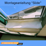 Montageanleitung Schienensegel Slide