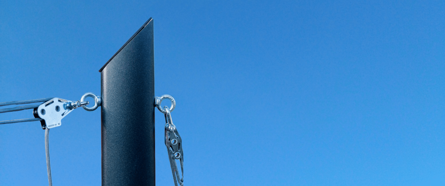 Sonnensegelmasten aus Stahl, Edelstahl & Aluminium | Sonnensegelshop