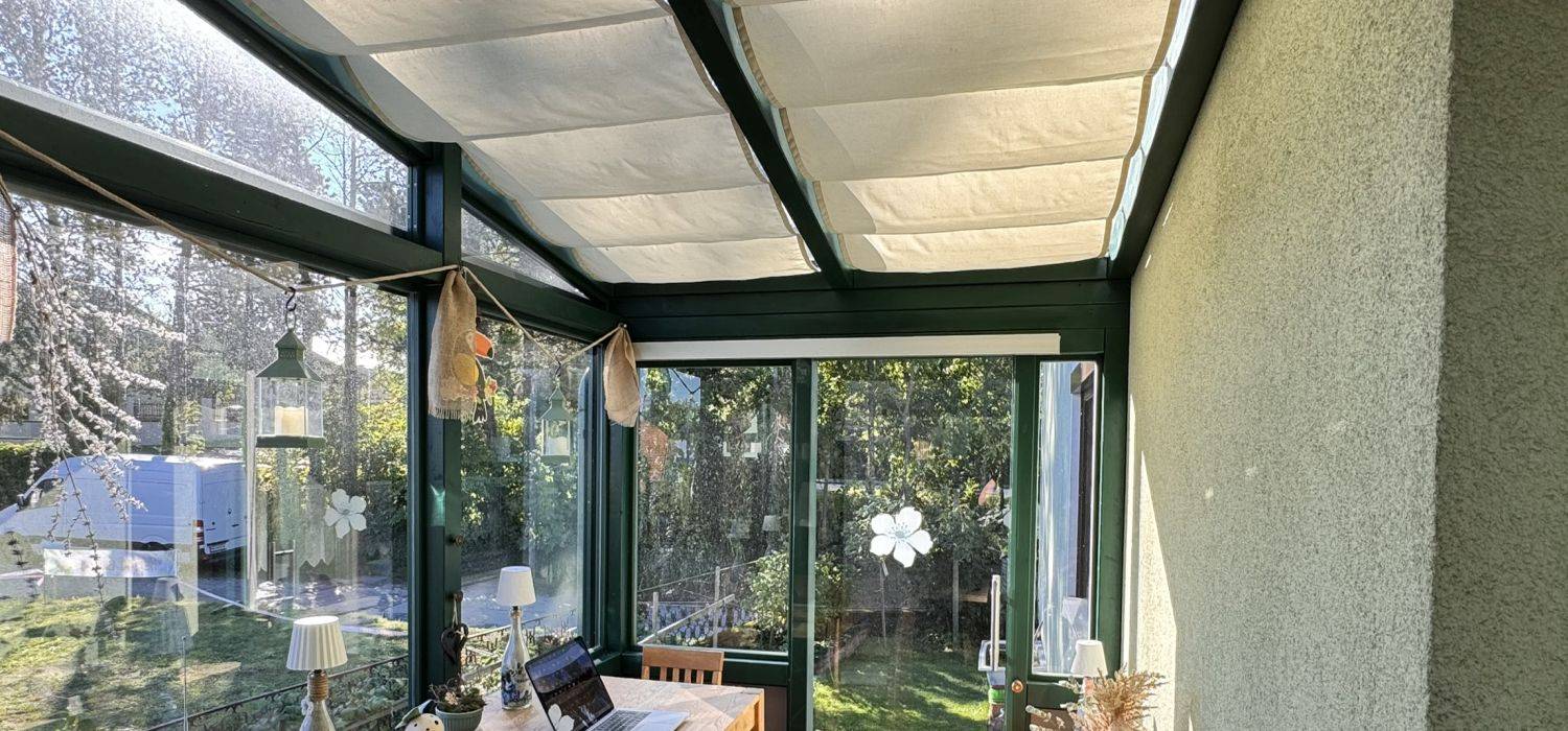 Shadewave-Fix, die fixe Beschattung für Terrassenüberdachungen